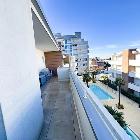 公寓 Piscina, Vicno Al Mare - Le Palme 利多迪迪耶索洛